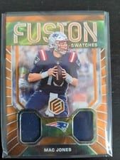 2022 Panini Elements Fusion Swatches Mac Jones #FS-3 card
