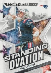 2022 Panini Rookies & Stars Standing Ovation Mac Jones #SO-9 card