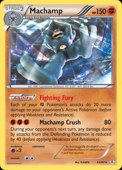 2016 Generations Machamp #42 card