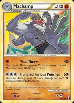 2010 HS—Triumphant Machamp #26 card