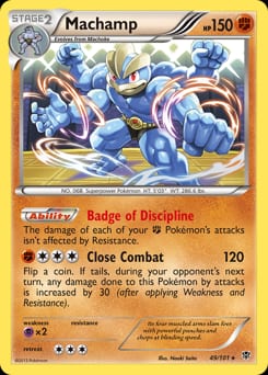 2013 Plasma Blast Machamp #49 card