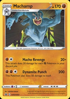 2019 SWSH Black Star Promos Machamp #SWSH053 card