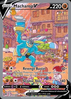2022 Astral Radiance Machamp V #172