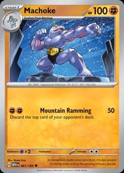 151 Machoke #67 card