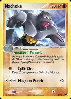 2006 Legend Maker Machoke #39 card