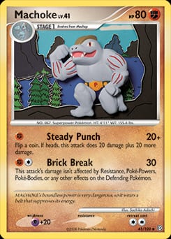 2008 Stormfront Machoke #41 card