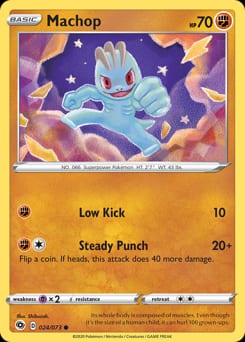 Champion's Path Machop #24 card