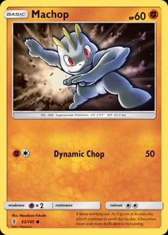 Guardians Rising Machop #63 card