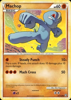 HS—Triumphant Machop #67 card