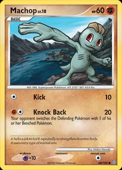 Stormfront Machop #64 card