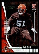 2019 Panini Absolute Mack Wilson #152 card