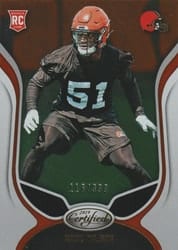 2019 Panini Certified Base Set Mack Wilson #169 card