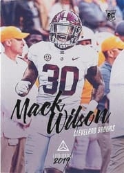 2019 Panini Luminance Base Set Mack Wilson #125 card