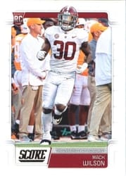 2019 Score Base Set Mack Wilson #371 card