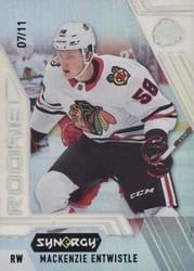 2020-21 Upper Deck Synergy Base Set MacKenzie Entwistle #97 card