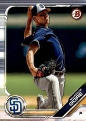 2019 Bowman Draft Base Set MacKenzie Gore #BD-103 card