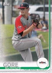 2019 Topps Pro Debut Base Set MacKenzie Gore #173 card