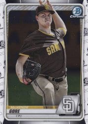 2020 Bowman Chrome Prospects MacKenzie Gore #BCP-74 card