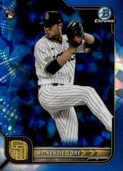 2022 Bowman Chrome Sapphire Edition Base Set MacKenzie Gore #67 card