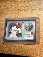 2022 Bowman Platinum Minted in Merit Autographs MacKenzie Gore #MM-18 card