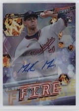 2022 Bowman's Best Elements of Excellence Autographs MacKenzie Gore #EE-8 card