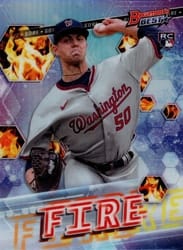 2022 Bowman's Best Elements of Excellence MacKenzie Gore #EE-8 card