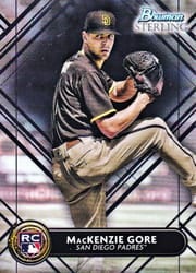 2022 Bowman Sterling Base Set MacKenzie Gore #BSR-30 card