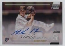 2022 Stadium Club Chrome Autographs MacKenzie Gore #SCCUA-GOR card