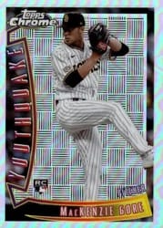 2022 Topps Chrome 1996  Youthquake MacKenzie Gore #YQ-18 card