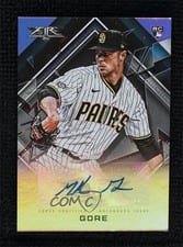 2022 Topps Fire Autographs MacKenzie Gore #FA-MAC card