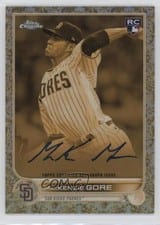 2022 Topps Gilded Collection Cast in Gold Autographs MacKenzie Gore #CGA-MG card