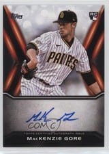 2022 Topps Japan Edition Autographs MacKenzie Gore #TJA-MG card