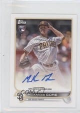 2022 Topps Mini Autographs MacKenzie Gore #MA-MG card