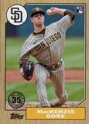 2022 Topps Update 1987 Topps MacKenzie Gore #87TBU-39 card