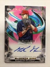2023 Topps Inception Rookies and Emerging Stars Autographs MacKenzie Gore #BRES-MG card