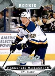 2019-20 Upper Deck MVP Base Set Mackenzie MacEachern #234 card