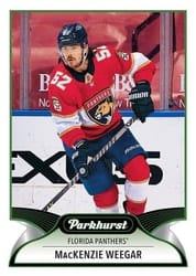 2021-22 Parkhurst Base Set MacKenzie Weegar #140 card