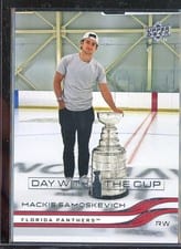 2025-26 Upper Deck Day With the Cup Mackie Samoskevich #DC-18 card