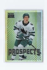 2024-25 Skybox Metal Universe Skybox Premium Prospects Macklin Celebrini #PP-2 card