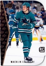 2024-25 Upper Deck 1994-95 Rookie Tribute Die Cuts Macklin Celebrini #RDT-13 card