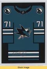 2024-25 Upper Deck Credentials Arena Giveaways - Jerseys Macklin Celebrini #J-MC card