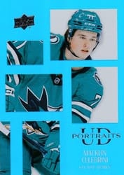 2024-25 Upper Deck UD Portraits Macklin Celebrini #P37 card