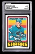 2024 O-Pee-Chee Macklin Celebrini Retro #545 card