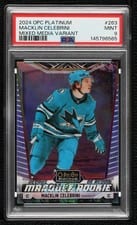 2024 O-Pee-Chee Platinum Macklin Celebrini Mixed Media #263 card