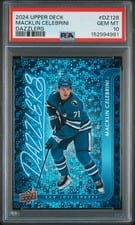 2024 Upper Deck Dazzlers Macklin Celebrini #DZ-128 card
