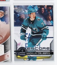 2024 Upper Deck Encore Macklin Celebrini #E-8 card