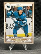 2024 Upper Deck O-Pee-Chee Glossy Macklin Celebrini #OPC-34 card