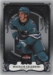 2025-26 Fleer Ultra Ultra Team Macklin Celebrini #UT 7 of 20 card