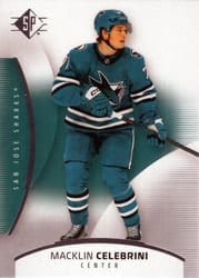 2025-26 SP Base Set Macklin Celebrini #26 card