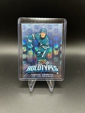 Macklin Celebrini 2025-26 Upper Deck Holotypes card